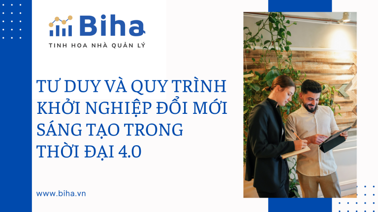 Tư duy và quy trình khởi nghiệp đổi mới sáng tạo trong thời đại 4.0